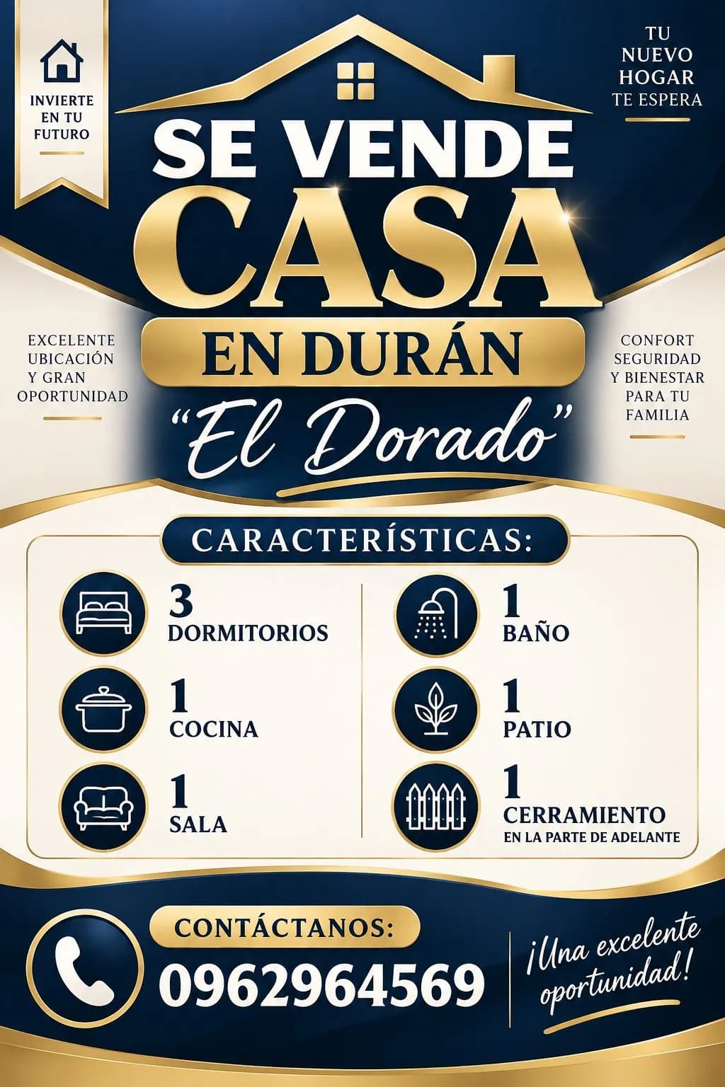 🏠 Casa en Venta en Durán - Cómoda y Acogedora — foto 1