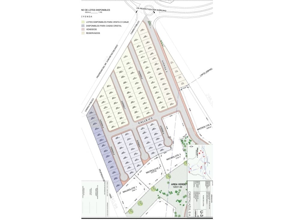 Venta de lotes proyecto Cristal Azul 4 - Lotes desde 200 mts — foto 1