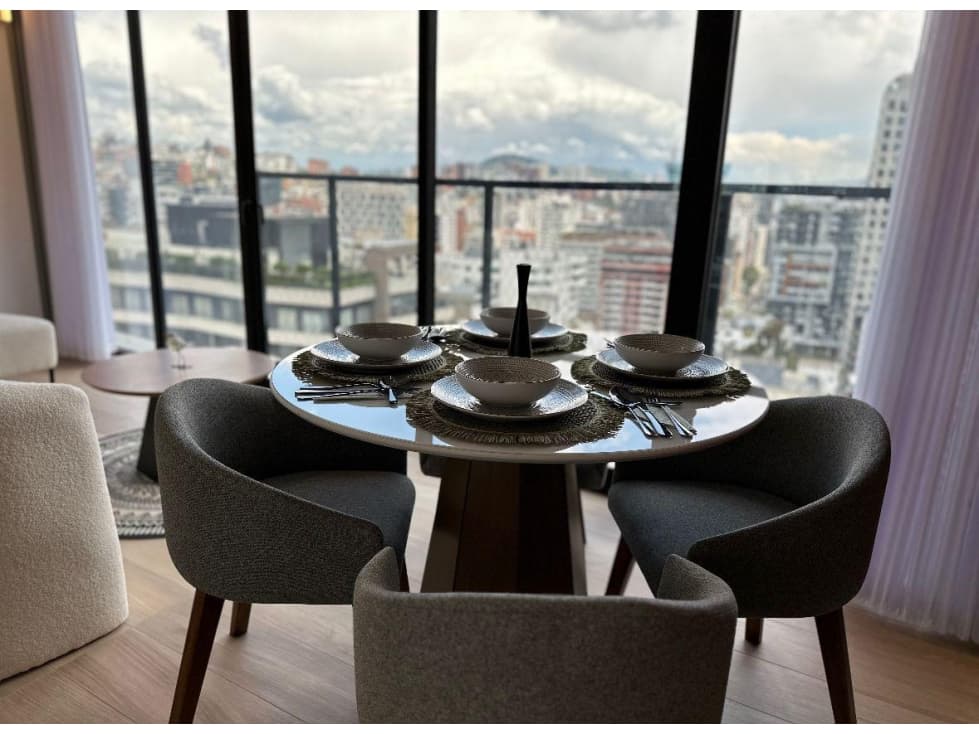 Departamento de lujo en venta La Carolina Quito 2 dormitorios — foto 3