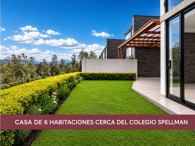 Casa grande en venta en Cumbayá, San Patricio, 6dorm. y 2planta baja