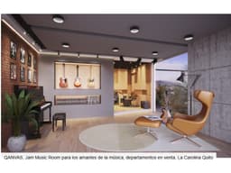 Suite Moderna en Venta en La Carolina Quito Edificio QANVAS