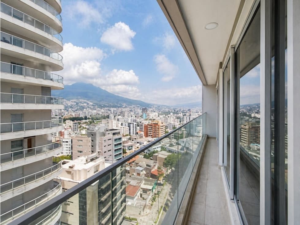 Departamento en renta González Suárez con terraza — foto 4