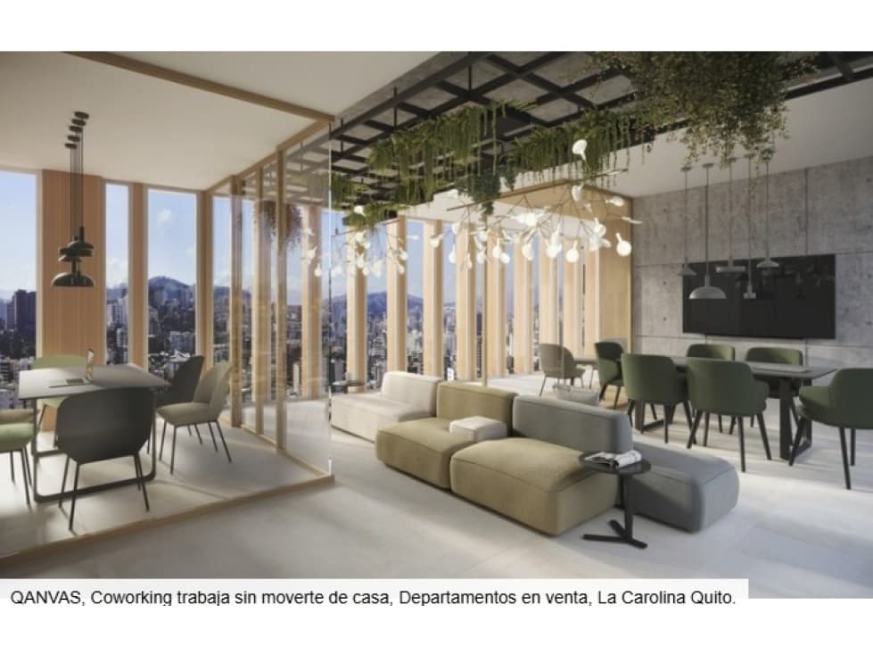 Suite Moderna en Venta en La Carolina Quito Edificio QANVAS — foto 5