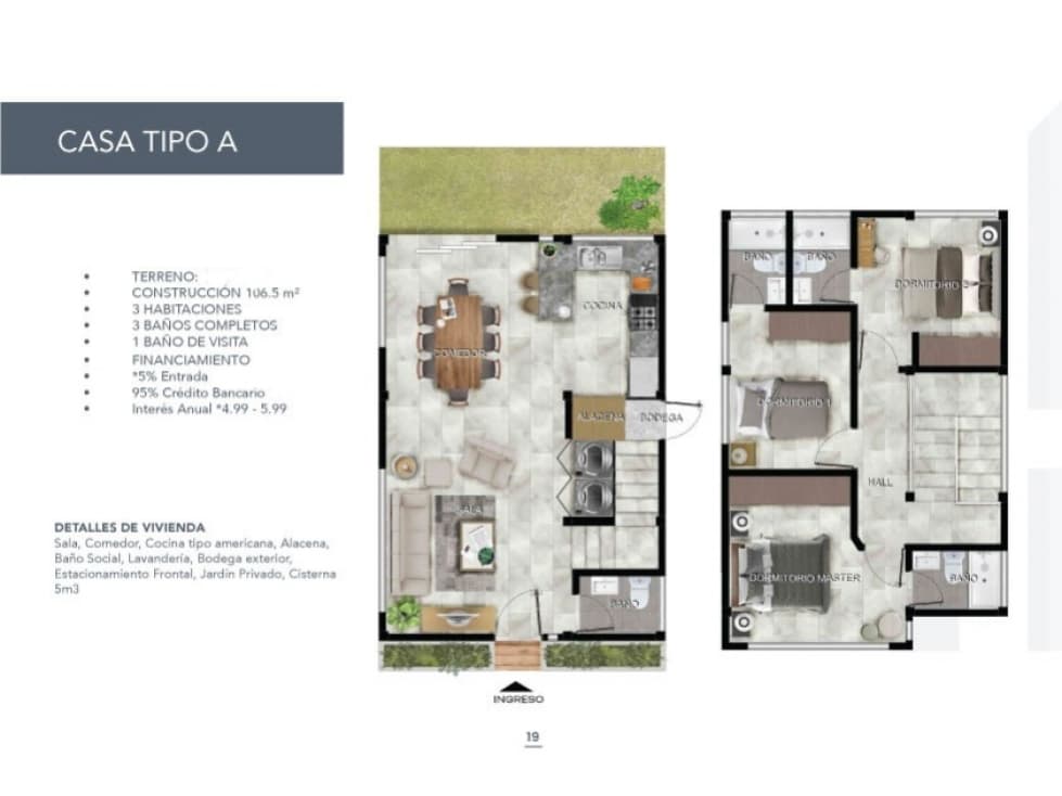 CASAS VIP DE DOS PISOS URBANIZACION ANTHARA - MANTA — foto 5