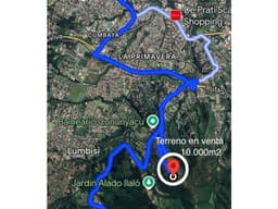 Terreno VENTA 1hectárea Cumbayá en el Ilaló