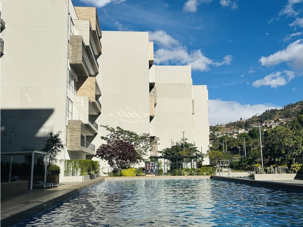 Departamento 2 dormitorios + terraza propia VENTA en AURORA Tumbaco — foto 2