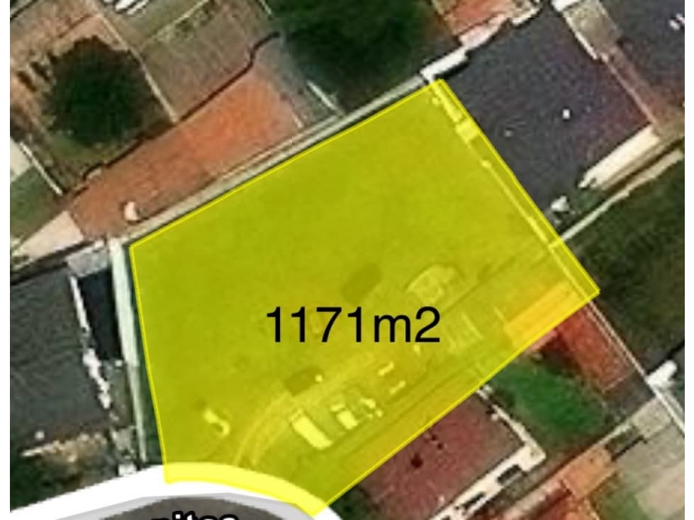 Terreno VENTA en CUMBAYÁ 1171m2 planos CR — foto 1