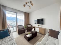 González Suárez, Departamento Amoblado en Renta, 97m2, 2 Habitaciones