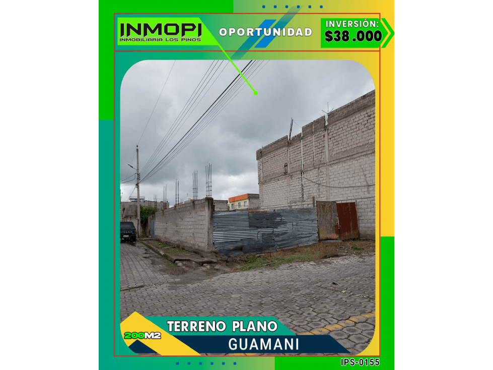 INMOPI | TERRENO PLANO ? GUAMANI | IPS 0155 — foto 1
