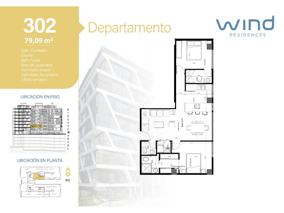 Ponceano, Departamento en Venta, 79.202, 2 Habitaciones — foto 1