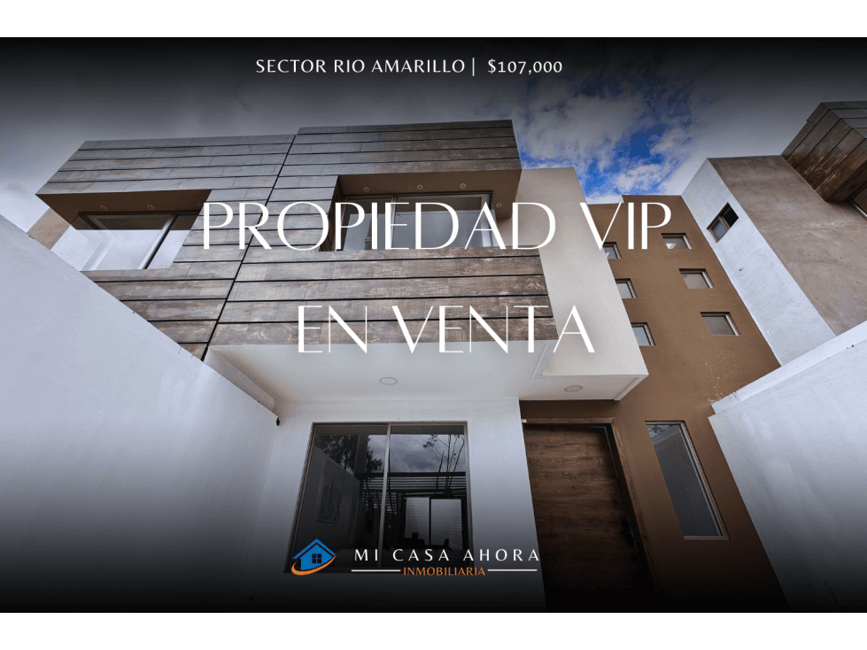 CASA VIP EN VENTA SECTOR RIO AMARILLO — foto 1