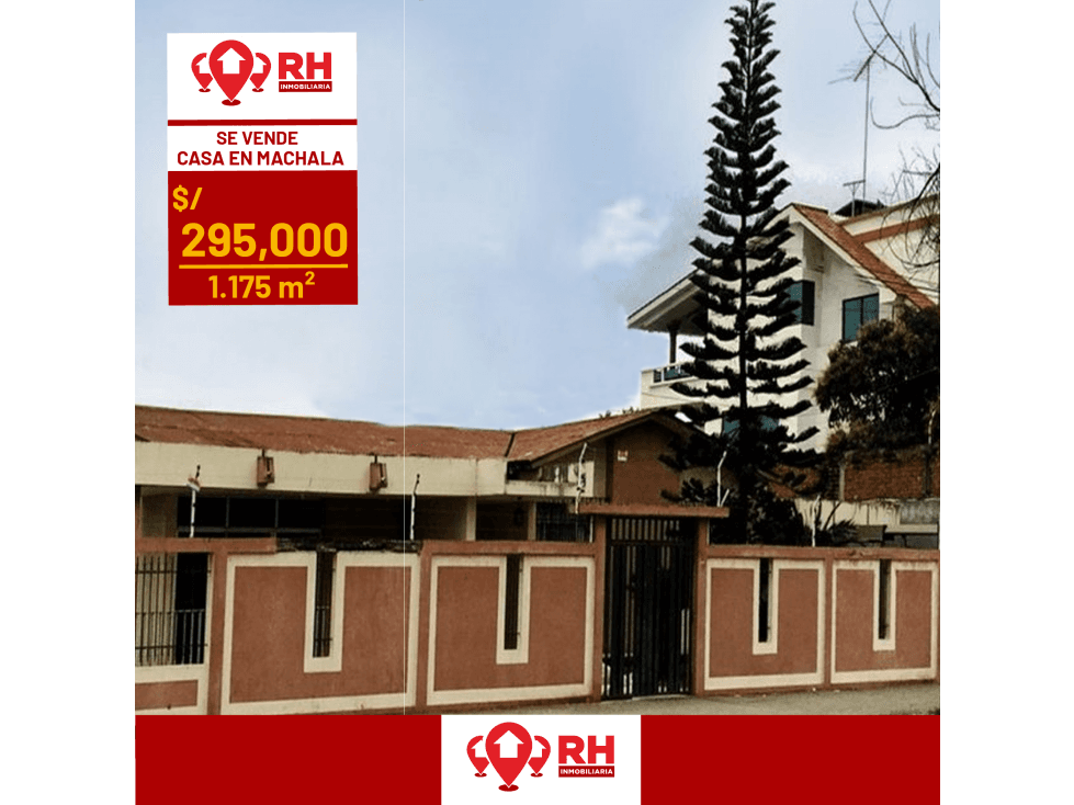 CASA CON PISCINA EN VENTA EN  AV. MADERO VARGAS MACHALA #MSA — foto 1