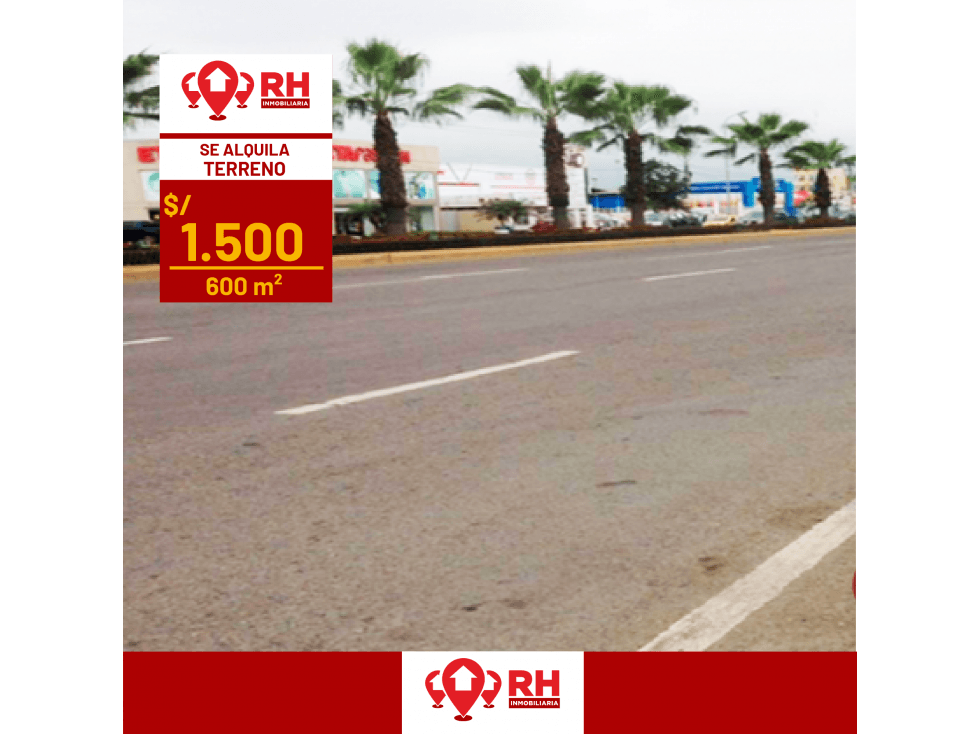 TERRENO EN ALQUILER AL INGRESO DE MACHALA #546 — foto 1
