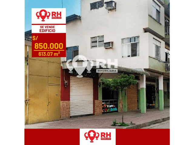 EDIFICIO EN VENTA, CENTRO DE PASAJE CON TERRENO DE 873,50m² #SM02