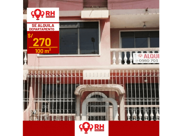 DEPARTAMENTO EN ALQUILER EN CDLA. EL CISNE PASAJE #007