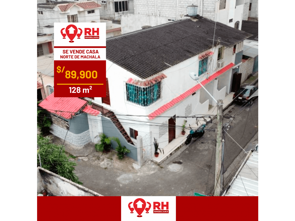 CASA RENTERA EN CDLA FERNANDO DAQUILEMA MACHALA #BMV — foto 1