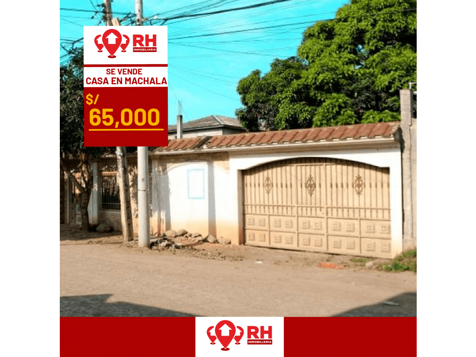 CASA EN VENTA AL NORTE DE MACHALA #ALDL — foto 1