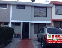 PRECIOSA CASA EN CONJUNTO RESIDENCIAL EN QUITO - PICHINCHA- ECUADOR