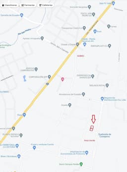 Vendo terreno de 1200 m2 Sector Sangolquí