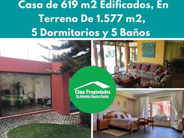 Sector Cumbaya, Quito, 619 m2 edificados. — foto 1