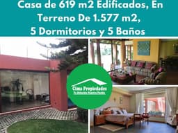 Sector Cumbaya, Quito, 619 m2 edificados.