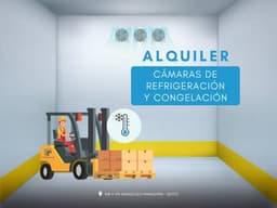 Alquiler Cámaras Frigoríficas Refrigeración Industrial (QUITO)