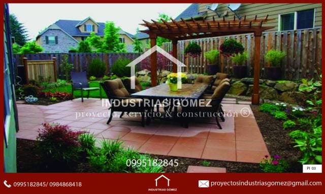INDUSTRIAS GOMEZ-pérgolas de madera-pérgolas-decoración-jardín-metálicas-VENDO-CAMBIO-TRUEQUE-Manabí-QUITO-Ecuador-GUAYAQUIL — foto 3
