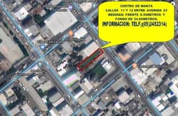 VENTA DE TERRENO EN EL CENTRO DE MANTA