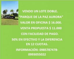 LOTE DOBLE CUERPO