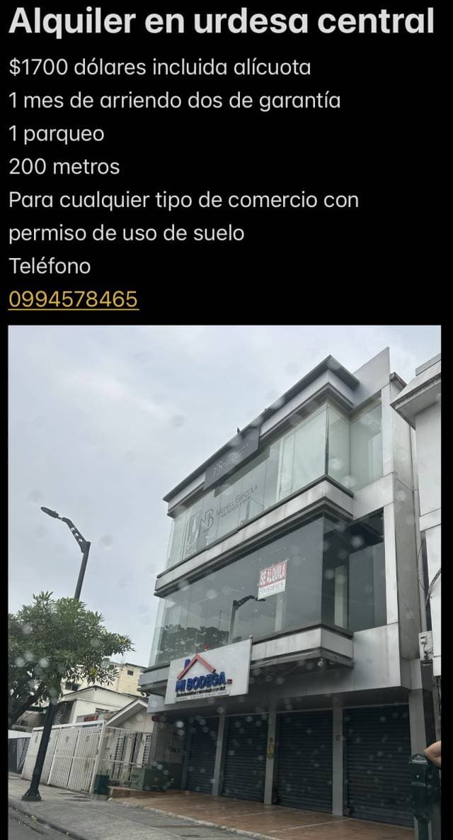 Alquiler Urdesa — foto 1