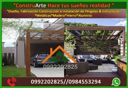 PasBi,Ecuador,Quito,Pichincha*Cumbaya.pergola,decks,casasprefabricadas,madera,metal,bienes raíces,maceteros,casas de madera