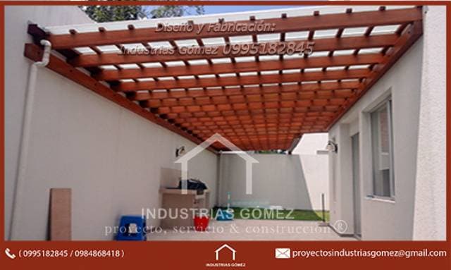 Pérgolas de madera, casas, cerramientos de madera Quito Ecuador — foto 2