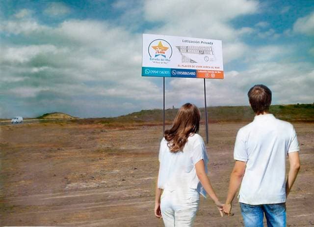 Venta de Terrenos de 200m2 en Santa Elena A 4min del Mar — foto 1