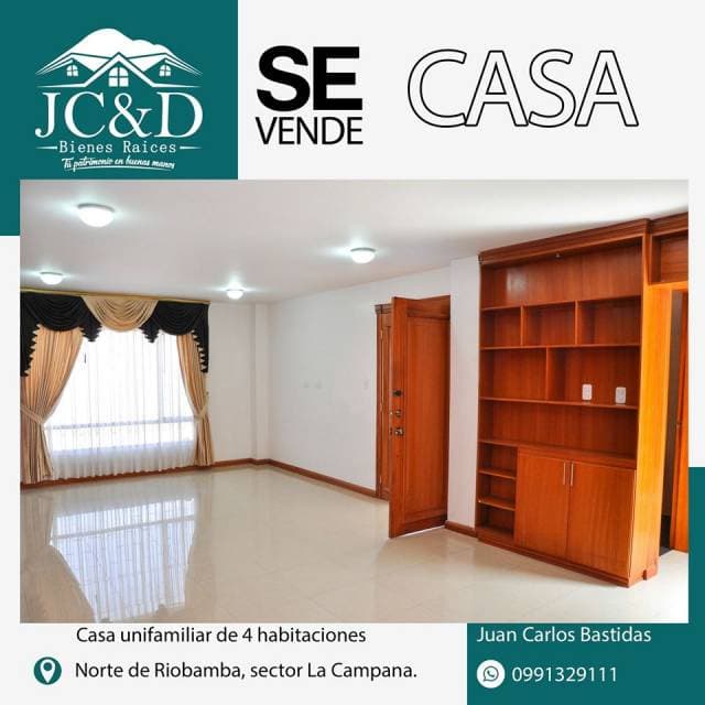 Casa Unifamiliar de 4 dormitorios en Riobamba — foto 2