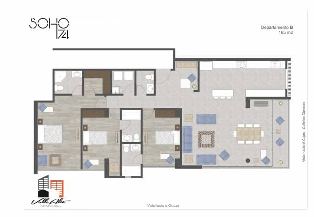 DEPARTAMENTOS DE VENTA EN LOS CIPRESES 1-74 — foto 10