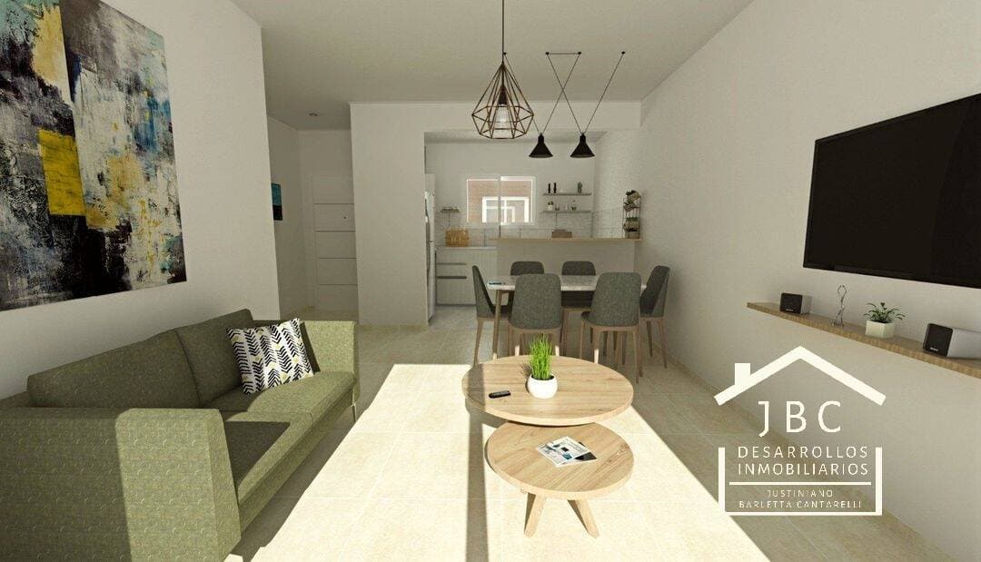 DEPARTAMENTO EN VENTA DE 1 DORMITORIO CASTELLI 86O EN CONSTRUCCIÓN — foto 2