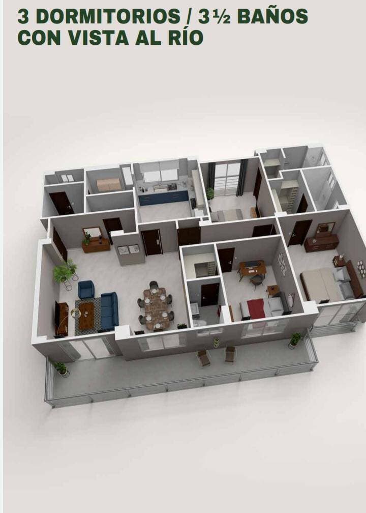 Venta Departamentos con Vista Al Rio Urb. Sotavento, Isla Mocoli — foto 3