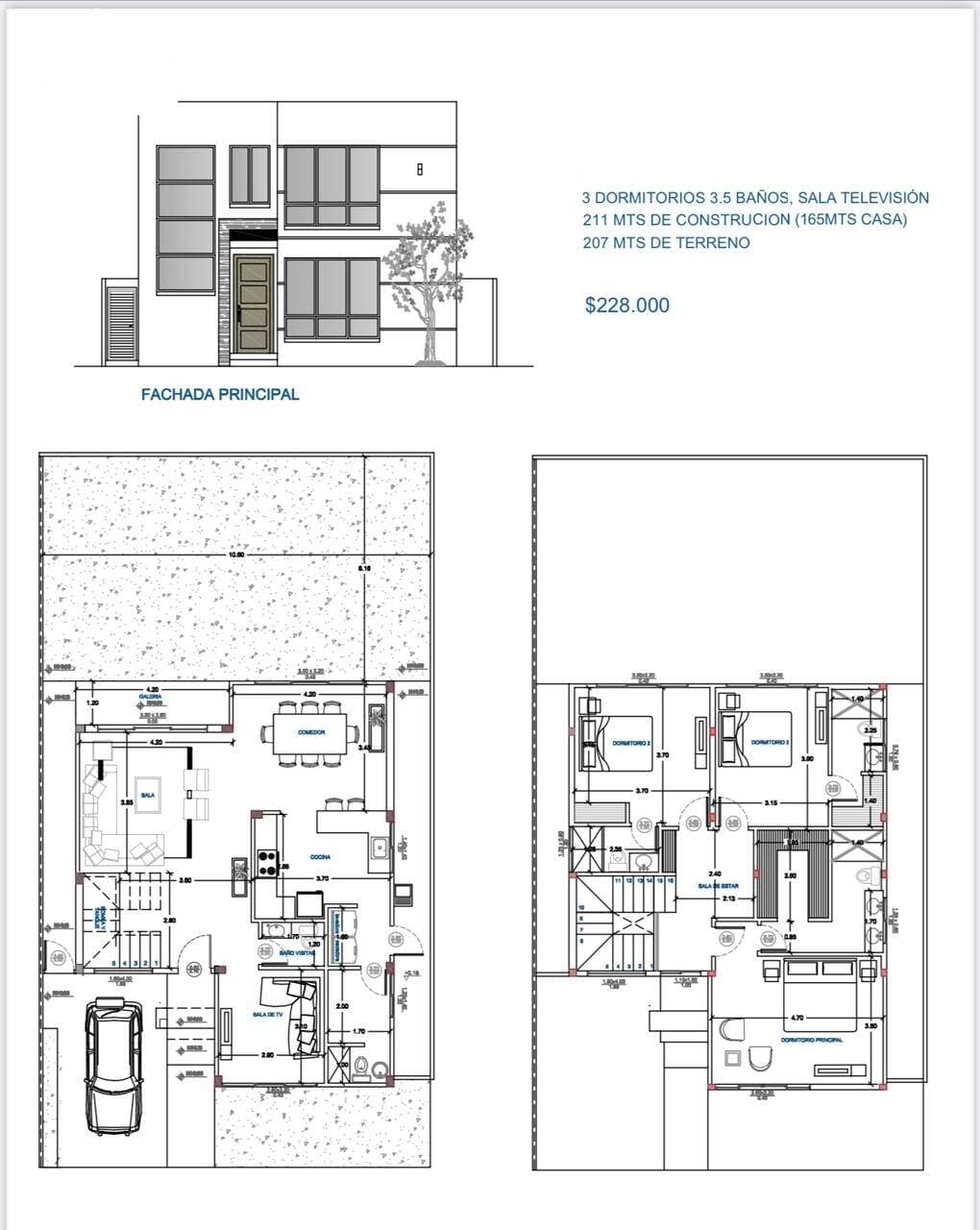 VILLA MEDIANERA A LA VENTA EN SAMBORONDON — foto 1