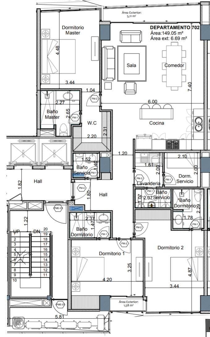 DEPARTAMENTO DE VENTA EN BLUE BAY CON VISTA AL RIO — foto 6