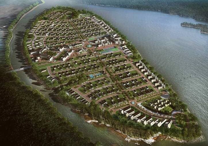 Terrenos Al Lago en La Isla Mocoli a $500 El Metro — foto 1